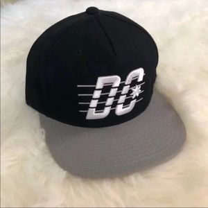 DC baseball Trucker Hat Black Gray Cute summer gra